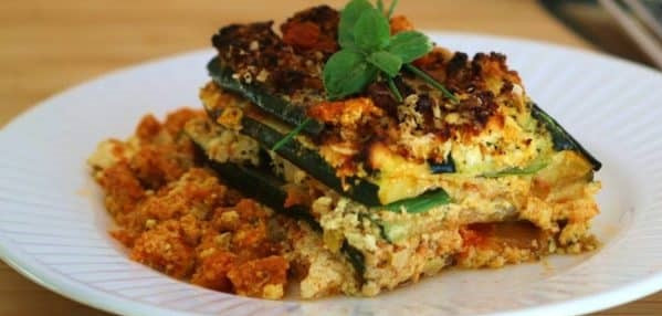 Lasagne à la courgette (Keto)