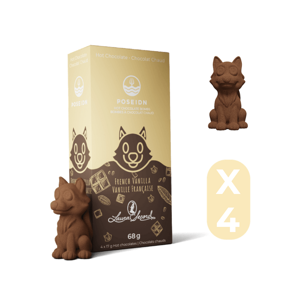 Bombe à Boire — Chocolat Chaud Vanille Française (3D) Drink Bomb — French Vanilla Hot Chocolate (3D )