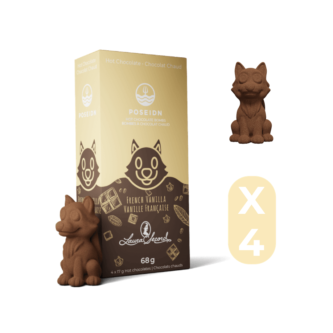 Bombe à Boire — Chocolat Chaud Vanille Française (3D) Drink Bomb — French Vanilla Hot Chocolate (3D )