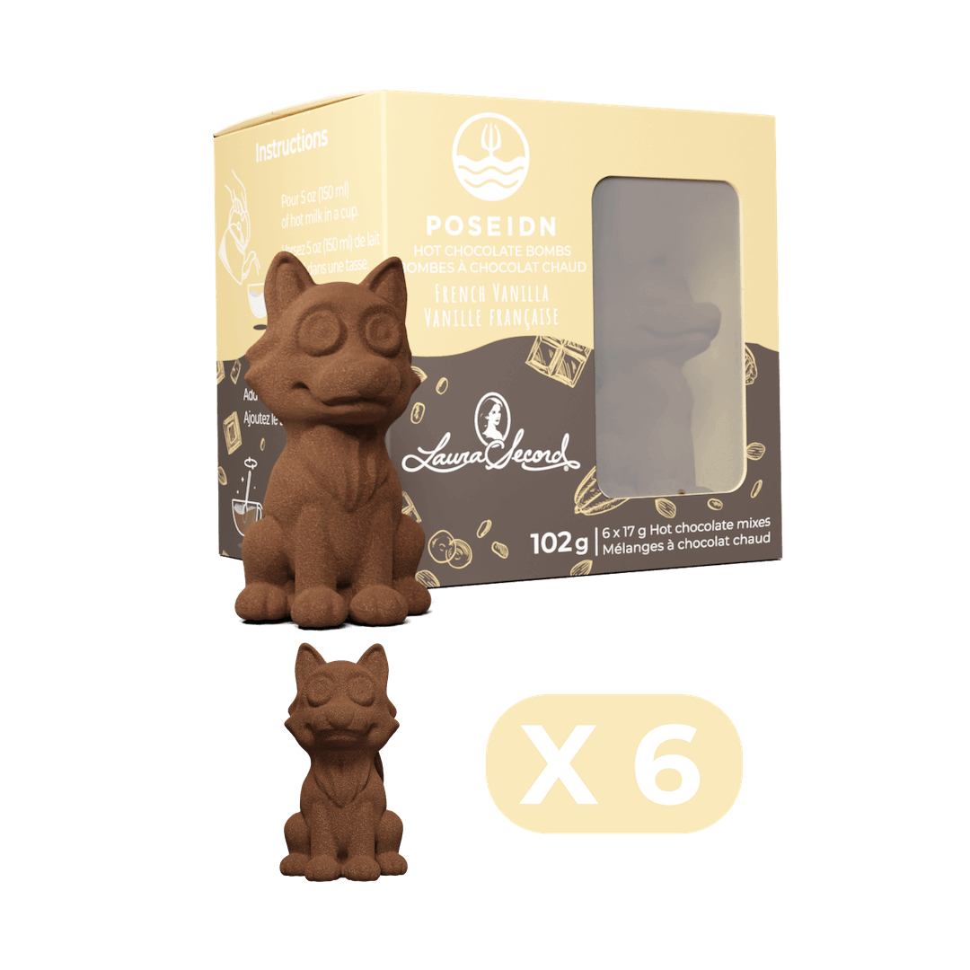 Bombe à Boire — Chocolat Chaud Vanille Française (3D) Drink Bomb — French Vanilla Hot Chocolate (3D )